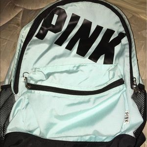 Pink backpack